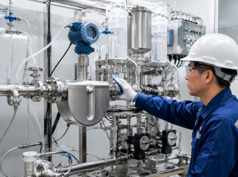 科里奥利液体质量流量计